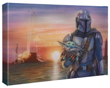 Load image into Gallery viewer, The Mandalorian - A New Direction - Gallery Wrapped Canvas - Art Of Entertainment
