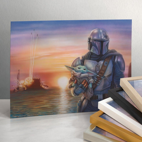 <em>The Mandalorian</em>™ - A New Direction - Standard Art Prints Art Prints - Art Of Entertainment