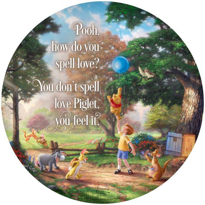 Disney Winnie the Pooh II – 21″ Wood Sign - Art Of Entertainment