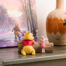Load image into Gallery viewer, Pooh &amp; Piglet on a Log - Sculpture - Art Of Entertainment
