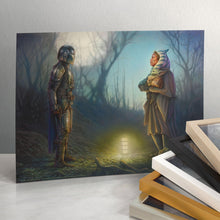 Load image into Gallery viewer, &lt;em&gt;The Mandalorian&lt;/em&gt; ™ - Connection - Standard Art Print Art Prints - Art Of Entertainment
