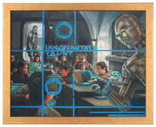 Load image into Gallery viewer, &lt;em&gt;The Mandalorian&lt;/em&gt; ™ - Getting Schooled - Standard Art Print Art Prints - Art Of Entertainment
