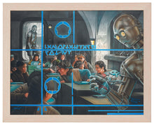 Load image into Gallery viewer, &lt;em&gt;The Mandalorian&lt;/em&gt; ™ - Getting Schooled - Standard Art Print Art Prints - Art Of Entertainment

