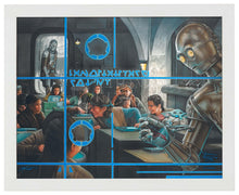 Load image into Gallery viewer, &lt;em&gt;The Mandalorian&lt;/em&gt; ™ - Getting Schooled - Standard Art Print Art Prints - Art Of Entertainment
