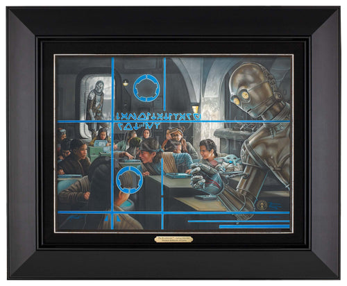 <em>The Mandalorian</em>™ - Getting Schooled - Canvas Classics Canvas Classics - Art Of Entertainment