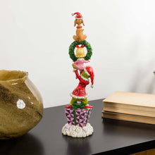 Load image into Gallery viewer, Grinch Stacked Christmas - Sculpture
