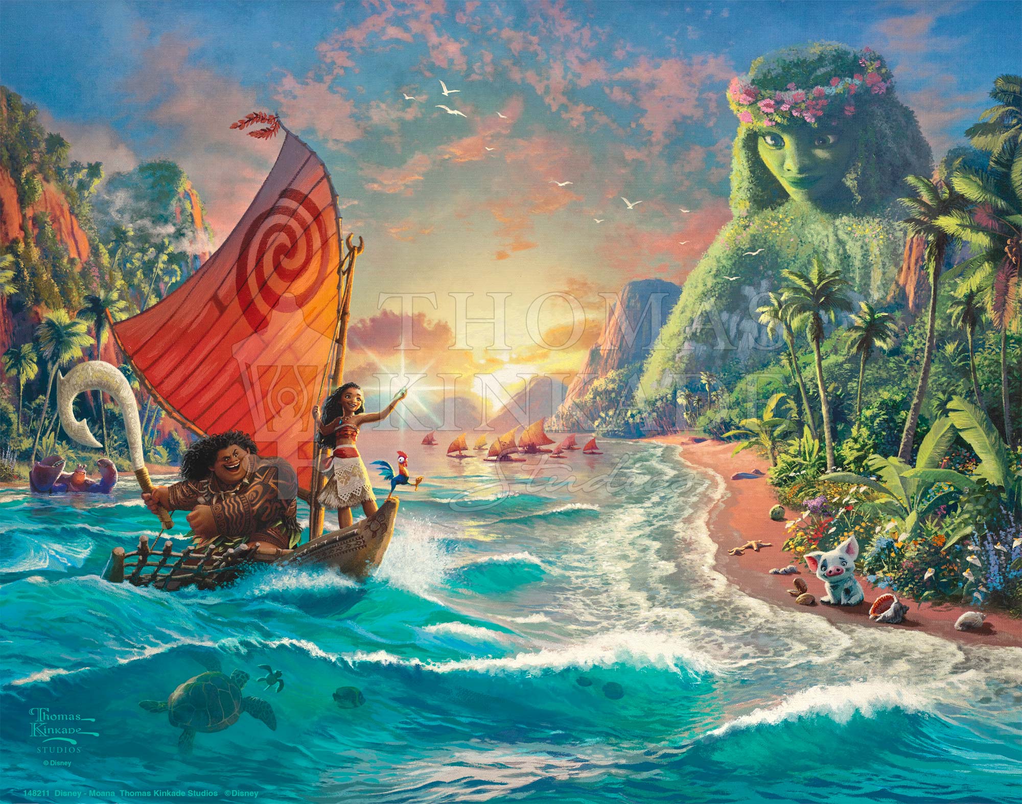 アメリカディズニー モアナ 印刷物 Disney Moana - Standard Art Prints – Art Of Entertainment