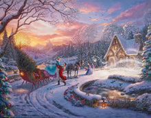Load image into Gallery viewer, Disney Cinderella Bringing Home the Tree - Art Prints
