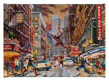 Load image into Gallery viewer, Deadpool - Snow Day - 10&quot; x 14&quot; Gallery Wrapped Canvas
