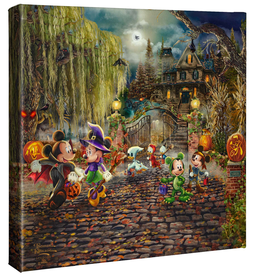 Disney Mickey and Minnie Halloween Fun - Gallery Wrapped Canvas