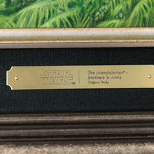 Load image into Gallery viewer, *Original Study* &lt;em&gt;The Mandalorian&lt;/em&gt;™ - Brothers in Arms - 22&quot; x 31&quot;
