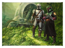 Load image into Gallery viewer, The Mandalorian&trade; - Brothers in Arms - 10&quot; x 14&quot; Gallery Wrapped Canvas
