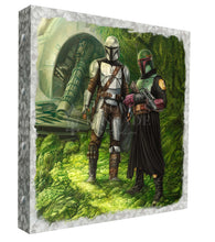 Load image into Gallery viewer, The Mandalorian&trade; - Brothers in Arms - 14&quot; x 14&quot; Metal Box Art
