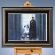 Load image into Gallery viewer, *Original Study* &lt;em&gt;The Mandalorian&lt;/em&gt;™ - In Good Hands - 22&quot; x 31&quot;
