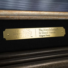 Load image into Gallery viewer, *Original Study* &lt;em&gt;The Mandalorian&lt;/em&gt;™ - In Good Hands - 22&quot; x 31&quot;
