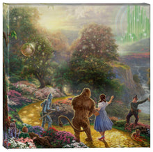 Load image into Gallery viewer, a statue of a man and a dog in a field 
