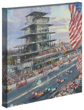 Load image into Gallery viewer, Indy 500 (Set of 3) - 14 x 14 Gallery Wrapped Canvas - 14&quot; x 14&quot; Gallery Wrapped Canvas - ArtOfEntertainment.com
