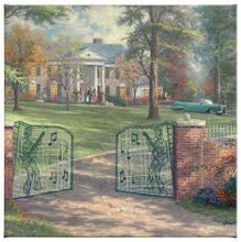 Load image into Gallery viewer, Graceland®, 50th Anniversary - 14&quot; x 14&quot; Gallery Wrapped Canvas - Art Of Entertainment
