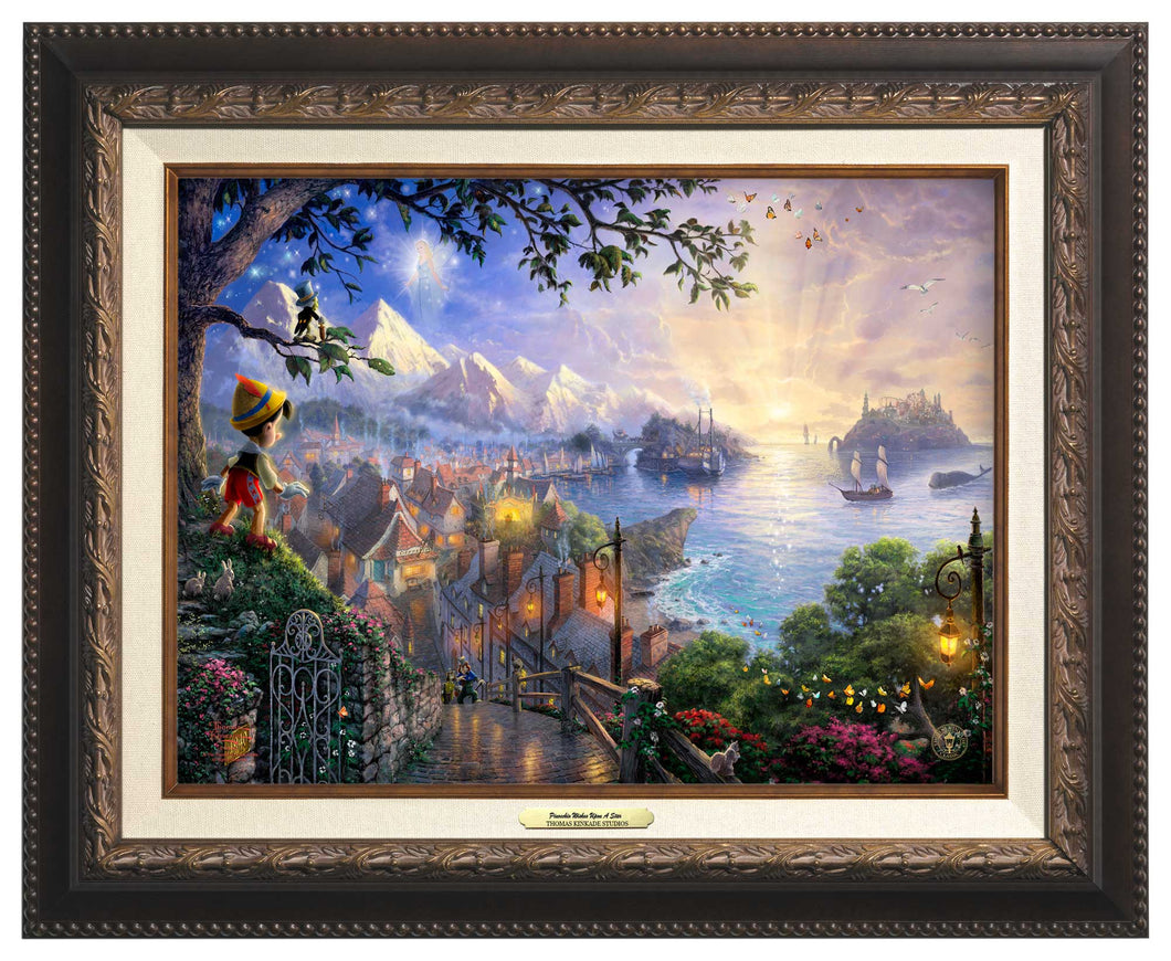 Pinocchio Wishes Upon A Star - Canvas Classics