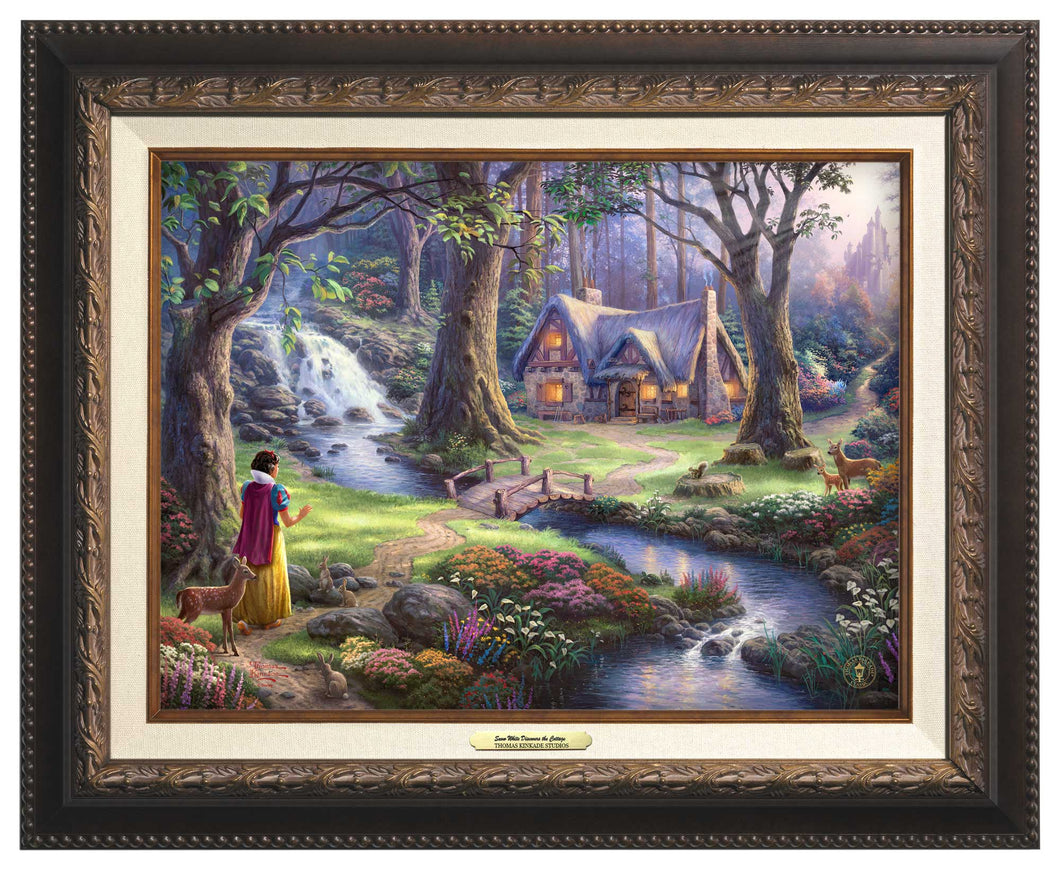 Snow White Discovers the Cottage - Canvas Classics - ArtOfEntertainment.com