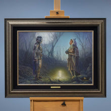 Load image into Gallery viewer, *Original Study* &lt;em&gt;The Mandalorian&lt;/em&gt;&trade; - Connection - 22&quot; x 31&quot; Original Study - Art Of Entertainment
