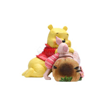 Load image into Gallery viewer, Pooh &amp; Piglet on a Log - Sculpture - Art Of Entertainment
