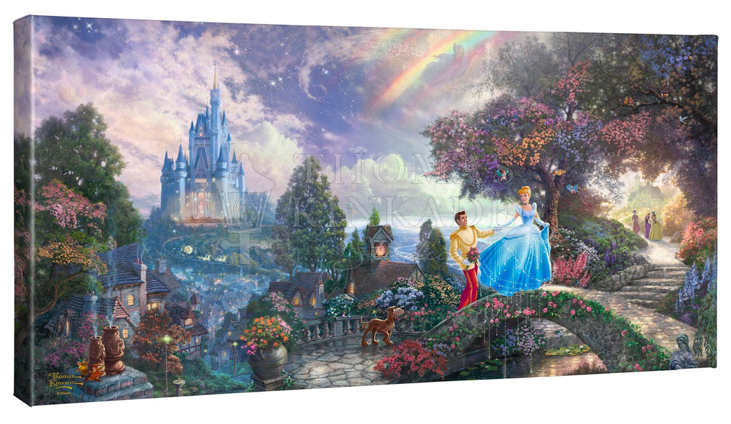 Disney Cinderella Wishes Upon a Dream – 16″ x 31″ Gallery Wrapped Canvas Gallery Wrapped Canvas - Art Of Entertainment