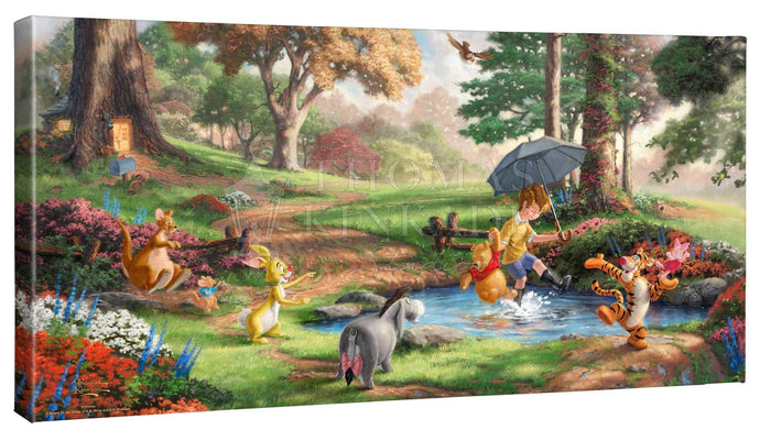 Disney Winnie the Pooh I – 16″ x 31″ Gallery Wrapped Canvas - Art Of Entertainment