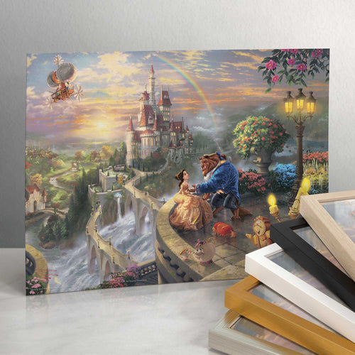 Beauty and the Beast Falling in Love - Standard Art Prints - ArtOfEntertainment.com