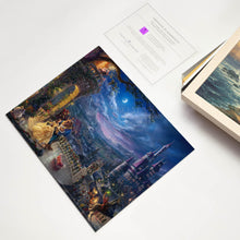 Load image into Gallery viewer, Art Prints Beauty and the Beast Dancing in the Moonlight
