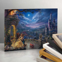 Load image into Gallery viewer, Beauty and the Beast Dancing in the Moonlight - 11&quot; x 14&quot; Art Print 96403
