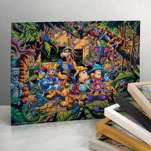 Load image into Gallery viewer, Mickey and Friends Exploring the Jungle - 11&quot; x 14&quot; Art Prints 99508
