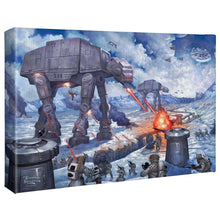 Load image into Gallery viewer, The Battle of Hoth™ - 10&quot; x 14&quot; Gallery Wrapped Canvas - Art Of Entertainment
