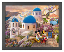 Load image into Gallery viewer, Disney Mickey and Minnie in Greece - Standard Art Prints - Art Of Entertainment
