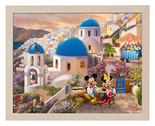 Load image into Gallery viewer, Disney Mickey and Minnie in Greece - Standard Art Prints - Art Of Entertainment
