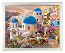 Load image into Gallery viewer, Disney Mickey and Minnie in Greece - Standard Art Prints - Art Of Entertainment
