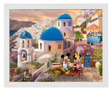 Load image into Gallery viewer, Disney Mickey and Minnie in Greece - Standard Art Prints - Art Of Entertainment
