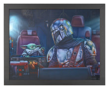 Load image into Gallery viewer, &lt;em&gt;The Mandalorian&lt;/em&gt; ™ - Two for the road - Standard Art Prints Art Prints - Art Of Entertainment
