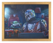 Load image into Gallery viewer, &lt;em&gt;The Mandalorian&lt;/em&gt; ™ - Two for the road - Standard Art Prints Art Prints - Art Of Entertainment
