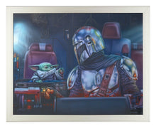 Load image into Gallery viewer, &lt;em&gt;The Mandalorian&lt;/em&gt; ™ - Two for the road - Standard Art Prints Art Prints - Art Of Entertainment
