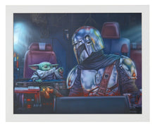 Load image into Gallery viewer, &lt;em&gt;The Mandalorian&lt;/em&gt; ™ - Two for the road - Standard Art Prints Art Prints - Art Of Entertainment
