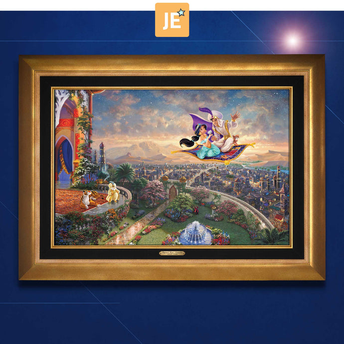Aladdin - Limited Edition Canvas (JE - Jewel Edition) - ArtOfEntertainment.com