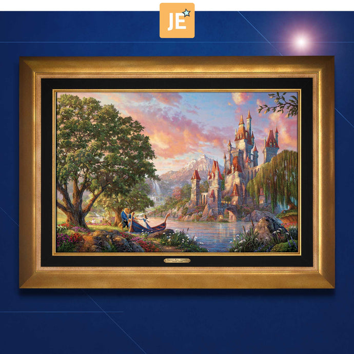 Beauty and the Beast II - Limited Edition Canvas (JE - Jewel Edition) - ArtOfEntertainment.com