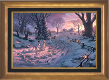 Load image into Gallery viewer, Disney - 101 Dalmatians on the Run - Limited Edition Canvas - SN - (Aurora Gold Frame)
