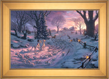 Load image into Gallery viewer, Disney - 101 Dalmatians on the Run - Limited Edition Canvas - SN - (Gallery Gold Frame)
