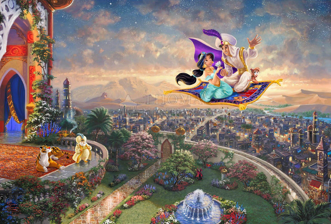 Aladdin - Limited Edition Canvas - SN - (Unframed)