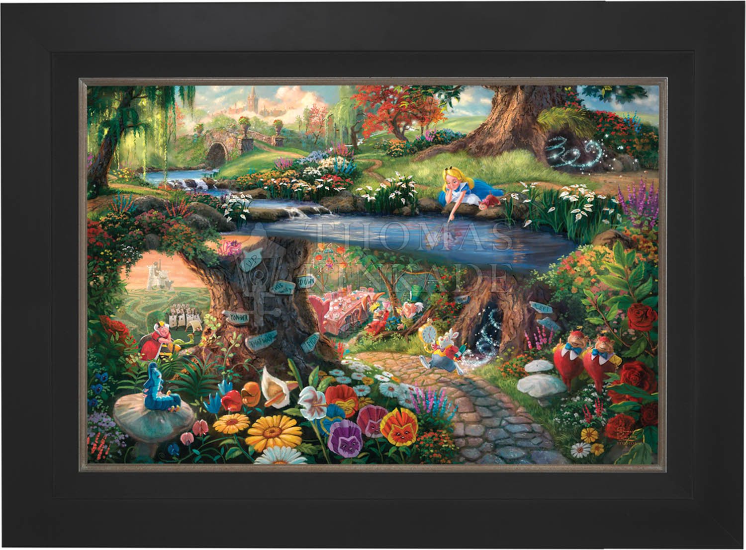 Alice in Wonderland - Limited Edition Canvas (JE - Jewel Edition) &