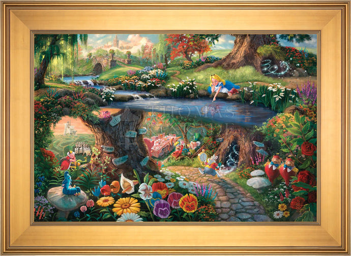 Disney Alice in Wonderland - Limited Edition Canvas (SN - Standard Numbered) - ArtOfEntertainment.com