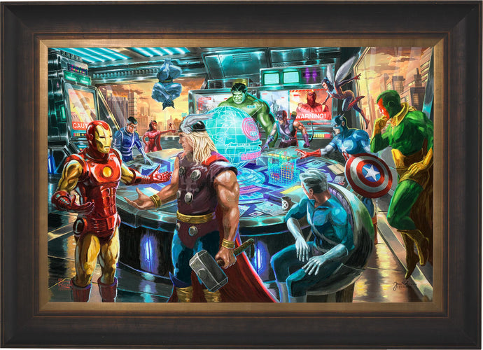 The Avengers - Limited Edition Canvas (SN - Standard Numbered) - ArtOfEntertainment.com