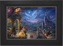 Load image into Gallery viewer, Beauty and the Beast Dancing in the Moonlight - Limited Edition Canvas (SN - Standard Numbered) - ArtOfEntertainment.com
